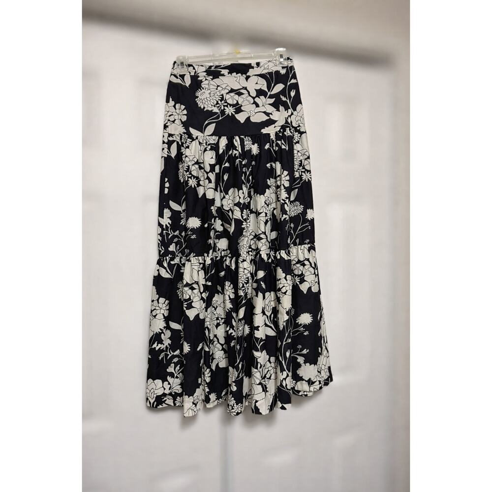 Jason Wu Long Black & White Skirt – Size XS – NWT